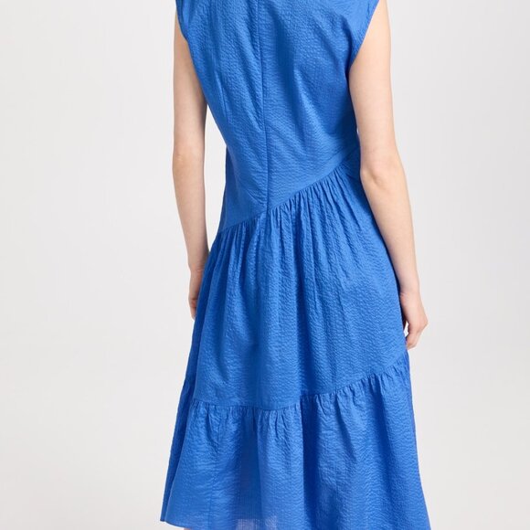 FRAME Gathered Seam Dress - Picture 2 of 4